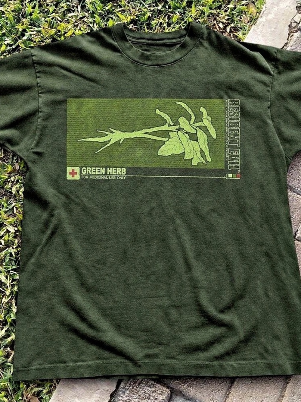 Capcom Resident Evil Green Herb T-Shirt
